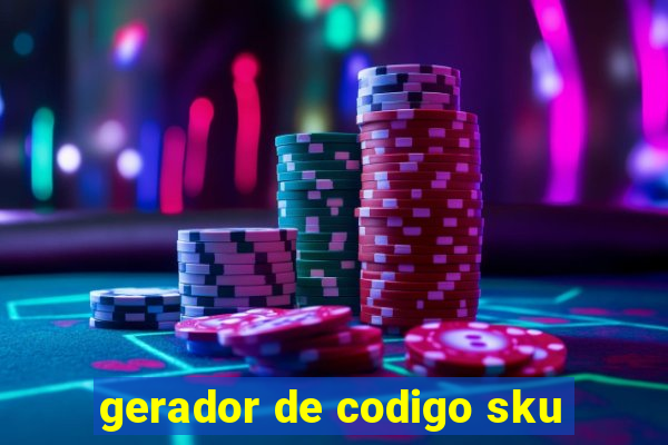 gerador de codigo sku